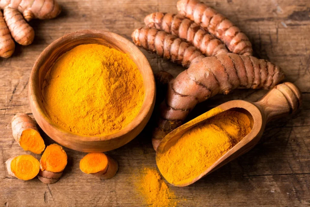 Turmeric helps to reduce inflammation.