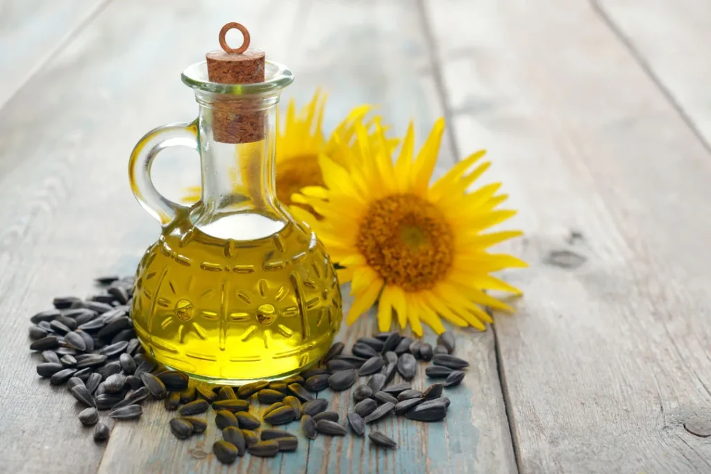 Sunflower oil.