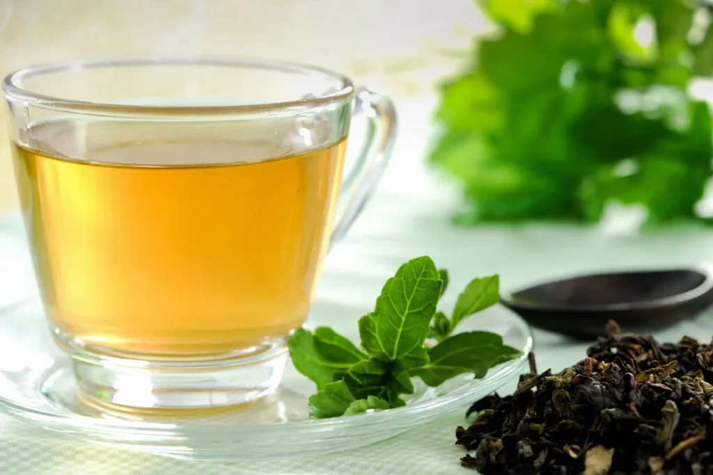Green tea helps to reduce stress. 